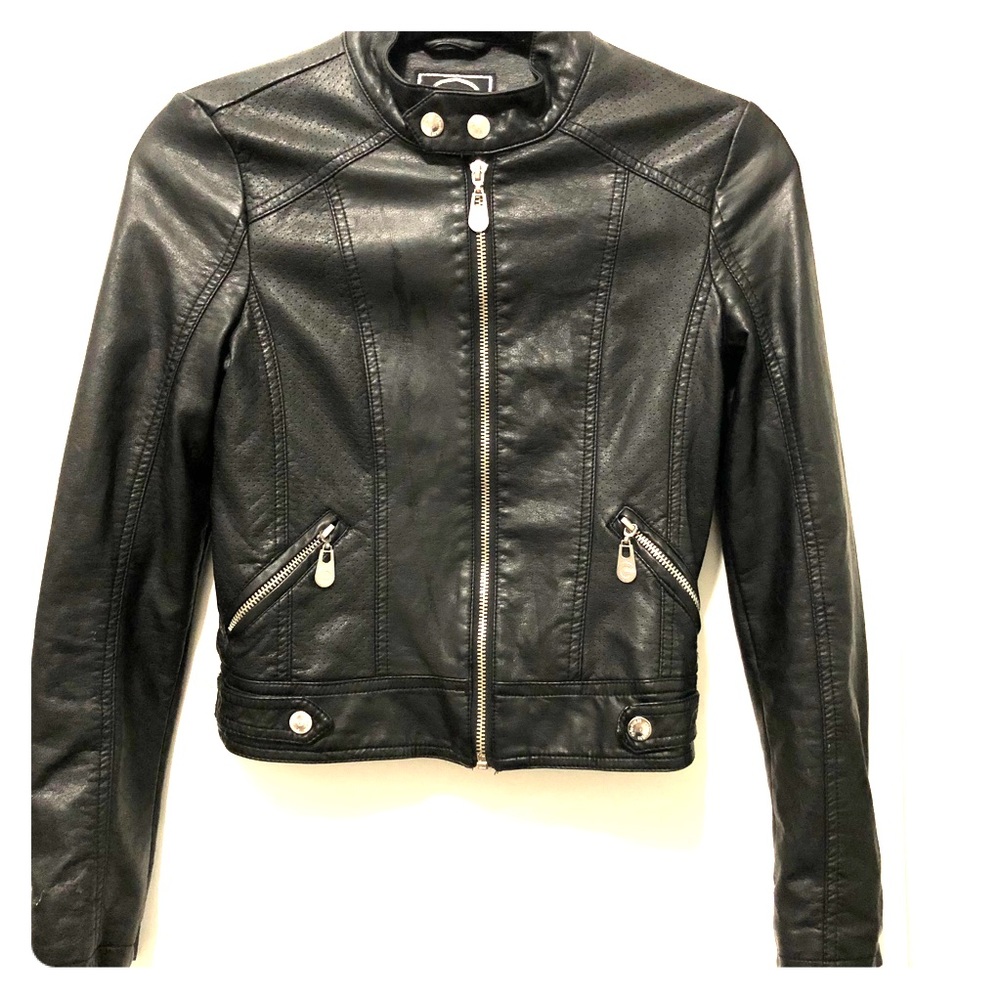 Guess leather jacket
